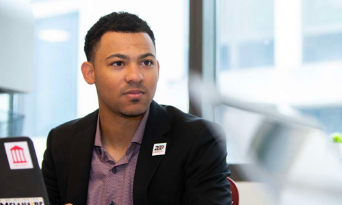 UC Student Body President Chandler Rankin
