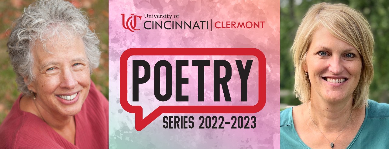 Authors Pauletta Hansel and Kelcey Ervick make up UC Clermont's 2022 Fall Reading Series.