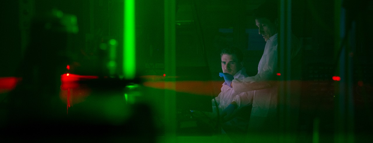 lasers in the UC Laryngeal Biomechanics Laboratory