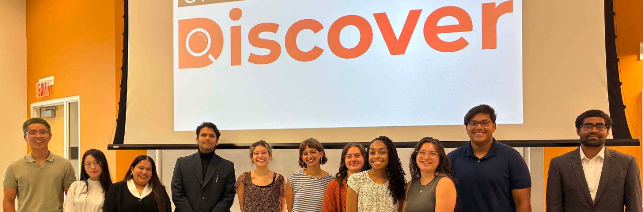 Students at the 2025 UHP Discover presentations