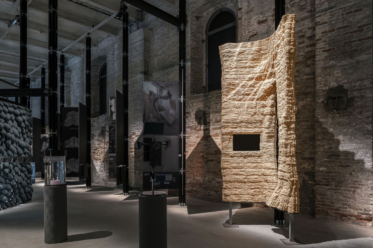 art installation at the Venice Benialle