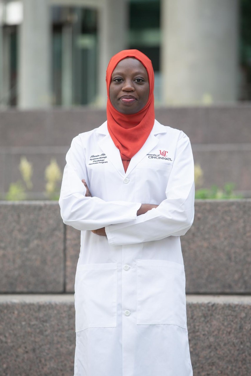 College of Medicine graduate student Tasnim Olatoke is the lead researcher on a study on the lung condition LAM that was published in Science Advances.